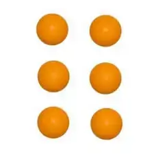 BALLES PING PONG 6 PCS