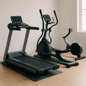 Tapis roulants, vélos elliptiques et appareils de cardio.