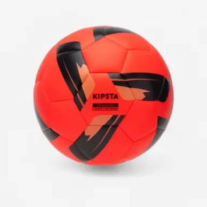 Ballon de football cousu taille 5 rouge