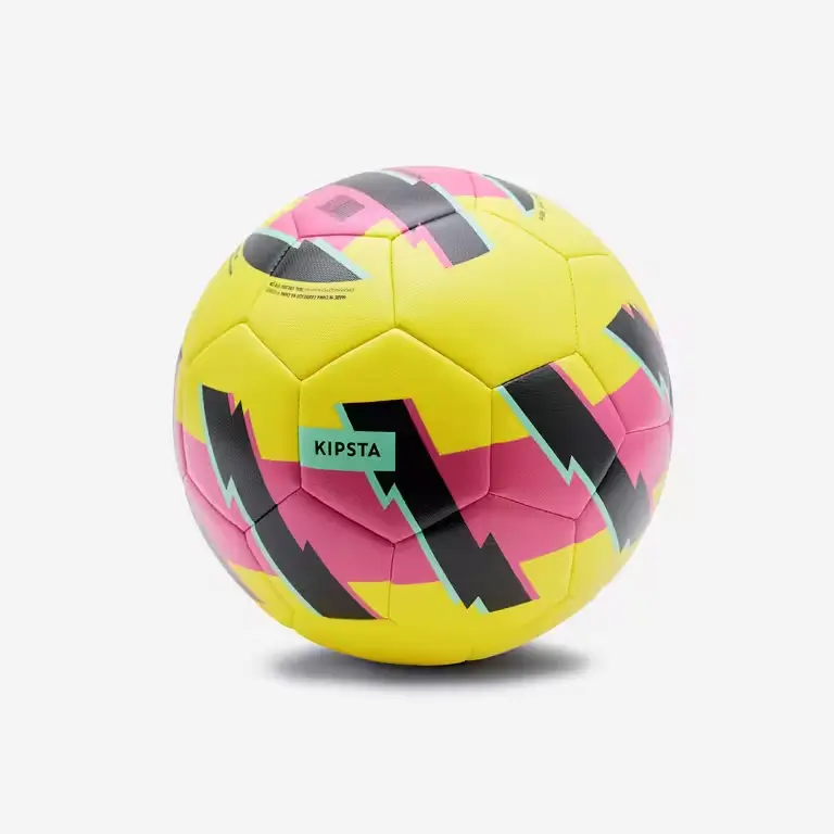 Ballon de football Light BALL JAUNE ROSE TAILLE 5