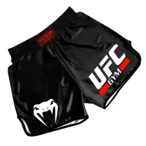 Short Boxe MMA Respirant Pro Algérie Courda DZ Rouge