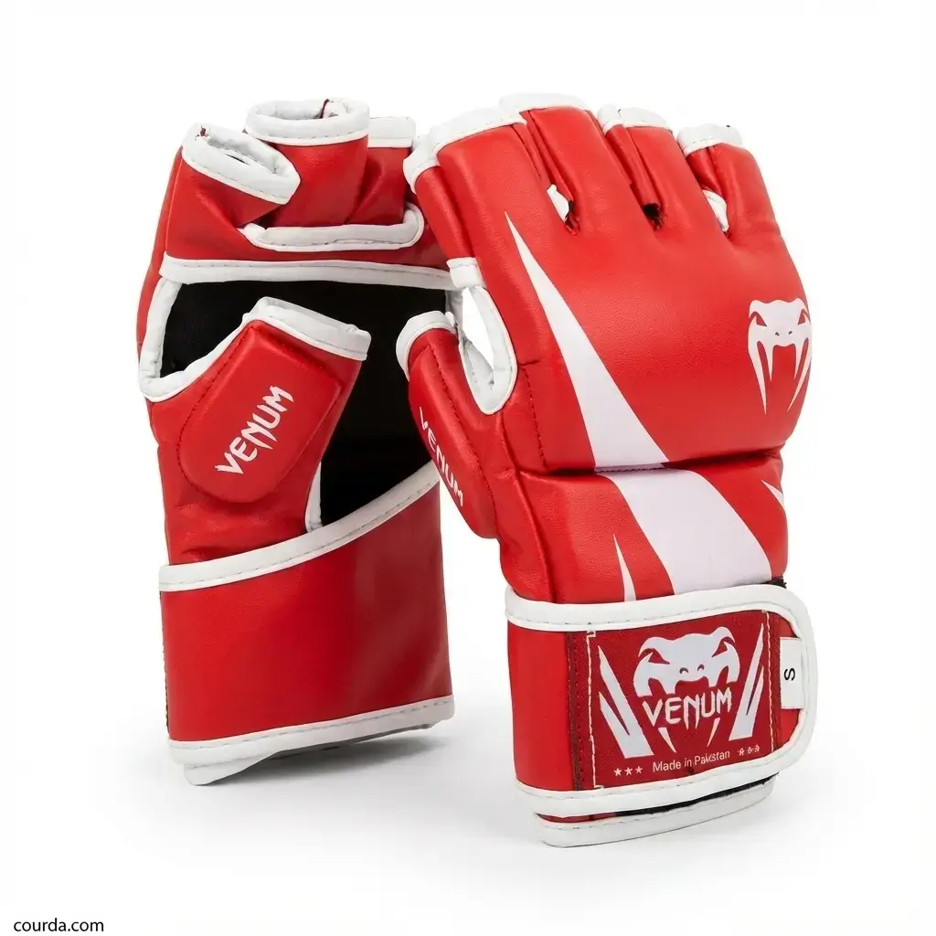 Gants MMA Venum Challenger 2.0 | Courda 2 Courda – Équipements Sport & Fitness en Algérie Gants MMA Venum Challenger 2.0 rouge