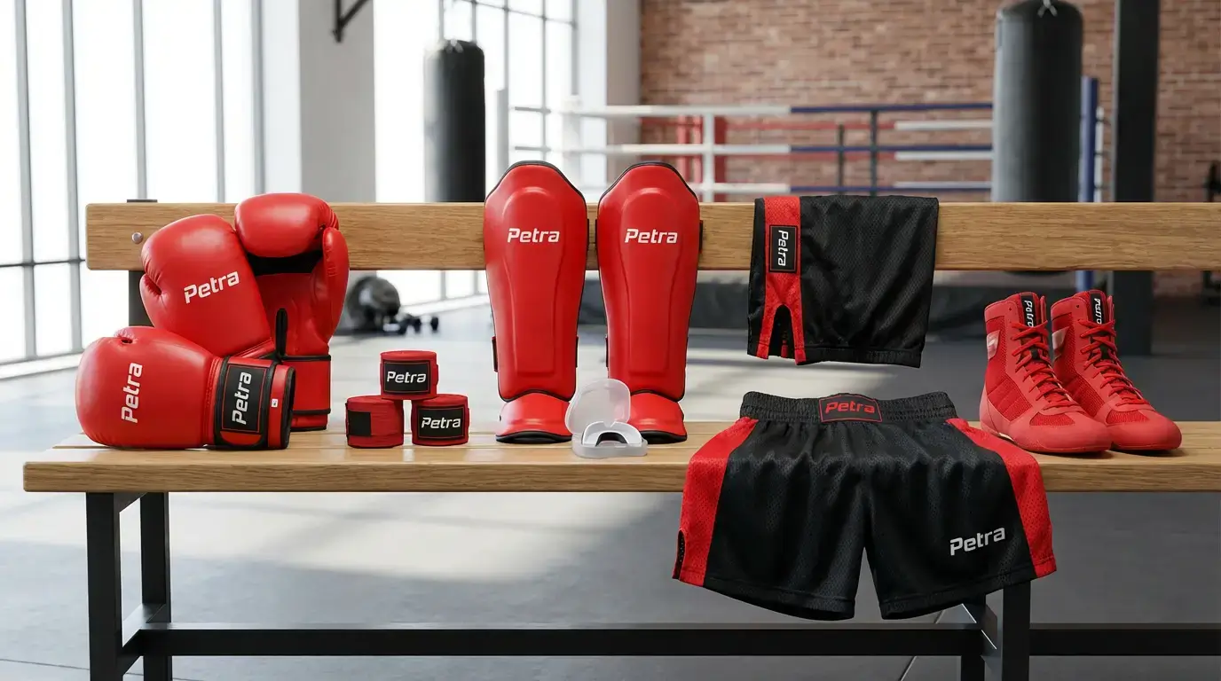 Boxe Anglaise Algérie 2026 : Guide Complet Débuter 5 Courda – Équipements Sport & Fitness en Algérie Équipement complet boxe anglaise pour débutant en Algérie avec gants Petra bandes protection protège-tibias